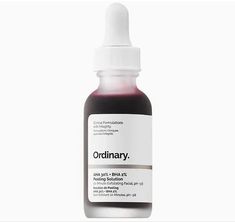 The New Ordinary AHA 30% + BHA 2% Oil Control Face Serum,30ml The Ordinary Peeling Solution, Peeling Solution, Daucus Carota, Facial Exfoliator, Exfoliate Face, Alpha Hydroxy Acid, Glycolic Acid