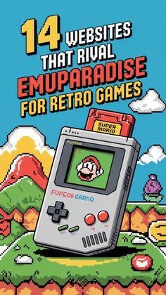 Get ready to relive the good old days! Emuparadise may be gone, but its legacy lives on through these 14 amazing websites that offer a treasure trove of retro games for download. From classic consoles to arcade machines, these sites have got you covered. Whether you're a nostalgic gamer or just looking to try out some retro goodness, check out these alternatives and start playing today! Retro Sites, How To Find Retro Games, Designing Retro Video Game, Retro Game Development Tips, How To Navigate Retro Games, Retro Video Game Guide, Retro Game Over Graphic, Retro Game Over Design, Retro Game Console Graphic