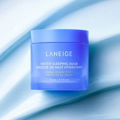 An overnight, hydrating gel mask that quickly absorbs while you sleep to deeply hydrate skin. 1 Water Sleeping Mask bought every 12 seconds worldwide* *Based on aggregated global unit sales data from 2022 | Laneige Water Sleeping Mask 2025 Wishlist, Water Mask, Water Sleeping Mask, Laneige Water Sleeping Mask, Moisturizing Toner, Overnight Mask, Beauty Mask, Gel Mask, Skin Complexion