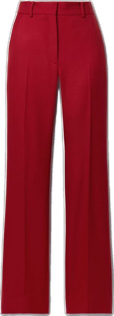 Red Wide-leg Bottoms For Formal Occasions, Formal Red Wide-leg Pants, Red Formal Bottoms With Welt Pockets, Formal Red Bottoms With Welt Pockets, Formal Red Wide Leg Dress Pants, Red Wide-leg Dress Pants For Formal Occasions, Red Wide Leg Dress Pants For Formal Occasions, Red Workwear Pants With Welt Pockets, Red Work Pants With Welt Pockets