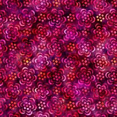 an abstract background with circles in purple and red