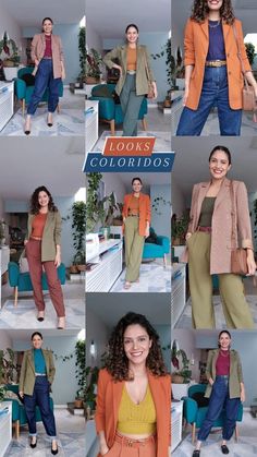 Deep Autumn Work Outfits, Autumn Deep Outfits, Warm Autumn Color Palette Outfits, Colorful Outfit Ideas, Autumn Color Palette Fashion, Warm Fall Outfits, Deep Autumn Color Palette, Autumn Skin, True Autumn