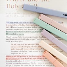 Bring a little extra color into your Bible study sessions with Muted Pastel Highlighters. With 6 soft pastel colors and dual tips—chisel and bullet—these highlighters make adding a touch of color to notes and text easy and enjoyable! Pastel Highlighters, Pastel Highlights, Pastel Highlighter, Cute Bibles, Daily Grace, Rejoice Always, Highlighter Set, Soft Pastel Colors, Hope In God