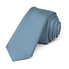 This serene premium tie is cut in our skinniest and trendiest 2-inch width. Its heavyweight woven material and smooth satin finish provides a sharp look that is suited for your most formal occasions.We recommend this shade for a subdued blue color. Product Features • Skinny 2" width, at the widest point • 57" length, tip to tip• Color is serene • Made from 100% Polyester Microfiber • Smooth, satin finish • Imported Classic Adjustable Satin Ties, Classic Light Blue Formal Ties, Elegant Light Blue Tie For Formal Occasions, Elegant Light Blue Formal Ties, Blue Fitted Suit And Tie Accessories For Black Tie, Light Blue Accessories For Black Tie Event, Fitted Blue Neckwear For Black Tie Events, Blue Adjustable Formal Neckwear, Satin Fitted Ties For Semi-formal Occasions