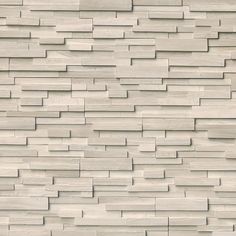 White Oak 3d Honed 6x24 Panel - heytiles Stacked Stone Panels, Marble Wall Tiles, Best Floor Tiles, Honed Marble, Stone Panels, Stone Siding, Stacked Stone, Marble Wall, Stone Veneer