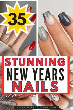 These New Years Nails ideas are show stopping nail designs that'll have you ringing in the New Year. You'll find new years nails short, new years nails cofficn, new years nails acrylic, new years nail art, the new years nails 2024 trends are stunning with even some new years nails black and new years nails almond shape. Dont' miss out New Years Nails Almond Shape, Blue Christmas Nails, Snowflake Nail Design, Glitter French Tips