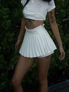 Be ready to ace the court of style in this Kari Pleated Short Skirt. It’s the perfect combo of preppy chic and tantalizingly sexy! Crafted with a luxurious double layer of silk-lined pleats and a sultry mid-thigh length, you’ll look and feel absolutely fabulous! Game, set, chic! Kari Pleated Short Skirt in White Sexy Pleated Tennis Skirt Silk-Lined Double Layer Preppy Culottes Belt Inclueded Alees Fashion Summer - Fall Collection Fitted Pleated Bottoms For Party, Chic Mini Skirt With Pleated Waist For Spring, Chic Spring Mini Skirt With Pleated Waist, Chic Skirt With Pleated Waist For Day Out, Elegant Stretch Pleated Tiered Skirt, Chic Flowy Mini Skirt With Pleated Hem, Chic Pleated Mini Skirt For Day Out, Pleated Flared Mini Skirt For Day Out, Chic Fitted Pleated Bottoms