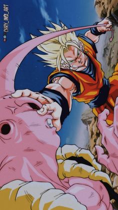 Goku And Gohan Fusion, Majin Boo