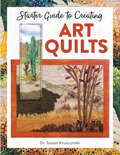 the cover of a book with an image of cactuses and cacti on it