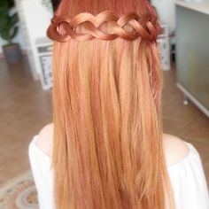 I 🧡 this beautiful braid updo! Do you like? 👍🏻 or 👎🏻? #braidsformyhair #braids #braidsbraidsbraids #braidtutorial #waterfallbraid… | Instagram