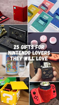 the 25 gifts for nintendo lovers they will love to give them this christmas or valentine's day