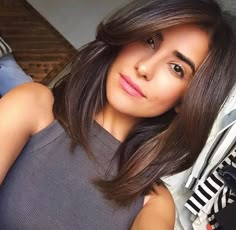 Hair Haircut Inspiration, Penteado Cabelo Curto, Mid Length Hair, Medium Length Hair Cuts