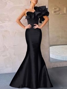 Mermaid Black Dress, Corset Dress Formal, Green Dress Formal, Dress Formal Wedding Guest, Red Green Dress, Formal Wedding Guests, Mermaid Evening Gown, Evening Dresses Online, Cheap Evening Dresses