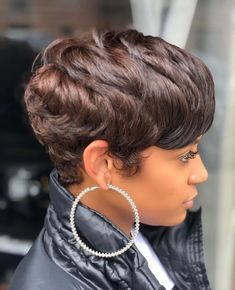 Growing Out Pixie Hairstyles Black Women, Bald Baddie, Short Natural Haircuts, Black Hair Short Cuts, Natural Hair Short Cuts, Stylish Short Hair, Short Hair Black