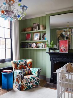 Is neutral sage green actually a “gateway” to a more inspired palette of colors and prints at home? These spaces have us thinking yes.