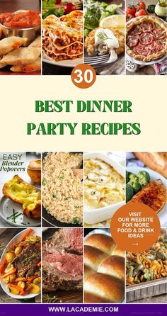 Dinner Party Dish Ideas, What To Serve For Dinner Guests, Meals For Party Main Dishes, Meat For Dinner Party, Entertaining Menu Ideas, Dinner Party Menus Entertaining, Dinner Ideas Birthday Party, Easy Dinner Party Meal, Easy Dinner Menus For Guests