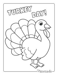 a turkey with the word turkey on it's back and its name in red