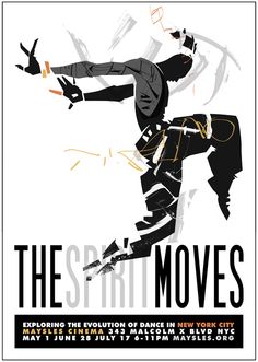 a poster for the spirit moves event