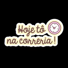 a sticker with the words hope to na correia written in spanish on it