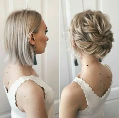 New Hair Trends, Peinados Recogidos, Short Wedding Hair, Trending Haircuts, Short Hair Styles Easy