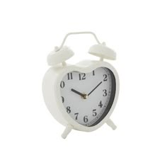 an alarm clock is shown on a white background