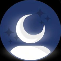 the crescent and star symbol is shown on a dark background