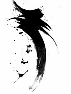 a black and white drawing of a woman's face with hair blowing in the wind