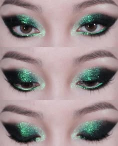 Face Art Makeup, Character Makeup, Ethereal Makeup, Green Makeup, Makeup Swatches, Fantasy Makeup, Makeup Pictures, Makeup Designs