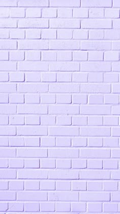 a white brick wall is shown with no mortar