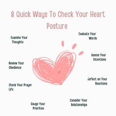 the 8 quick ways to check your heart posture