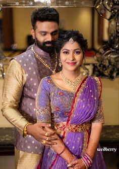 Pattu Lehanga
Pattu halfsaree
Contrast lehanga
Handwork blouses
Handwork lehanga
Gold Zardosi work
Diamond jewellery 
Bride poses Half Saree Blouse Designs, Blouse Designs Maggam, Marriage Photography, Couple Matching Outfits, Indian Lehenga Choli, Saree Blouse Patterns