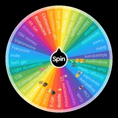 the spin wheel with words in different languages