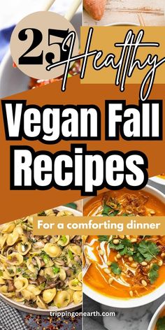 25 healthy vegan fall recipes for a comforting dinner