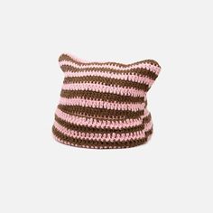 Material: WoolDesign: Cat earsPattern: StripeStyle: CasualSize (cm)Cap CircumferenceOne Size58Size (inch)Cap CircumferenceOne Size22,83 Cat Eared Beanie, Harajuku Punk, Cat Beanie, Handmade Beanies, Ski Cap, Knitted Cat, Striped Cat, Striped Beanies, Crochet Winter