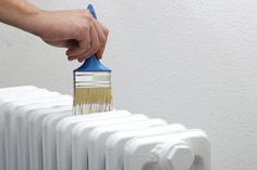 Painting Radiators Problems Radiator Paint Ideas, Painting Radiators, Steam Radiators, Best Radiators, Painted Radiator, Best Spray Paint, Old Radiators, Radiator Covers, Stripping Paint