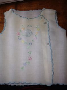 Hand made by me for my first daughter in 1978 Girls Frocks Design, Girls Frocks, Crochet Baby Cocoon