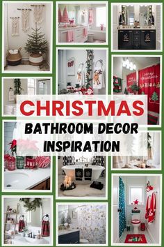 Back Of Toilet Christmas Decor, Powder Room Christmas Decor Ideas, Decorate Bathroom For Christmas, Christmas Bathroom Decor Ideas Simple, Powder Room Christmas Decor, Christmas Powder Room, Christmas Decor Ideas For Bathroom, Christmas Decor Ideas Bathroom, Christmas Bathroom Decor Small Spaces