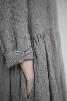 Abnegation Aesthetic, Dress Simple Elegant, Katniss Everdeen, 가을 패션, Brown Dress, Mode Vintage, Linen Dresses, Linen Clothes