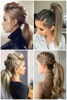 Long Hair Ponytail, Peinados Fáciles Para Cabello Corto, Cute Hairstyles For Medium Hair, Bridesmaid Hair Short, Bridesmaid Hair Updo, Medium Length Hair, Haircuts For Fine Hair, Hoco Hair