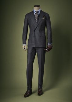 Mark Williams, Charcoal Suit, Formal Men, Casual Menswear, Work Uniform, Big Men Fashion, Formal Fashion