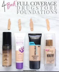 Budget Beauty, Makeup Guide, Drugstore Makeup, Top 4