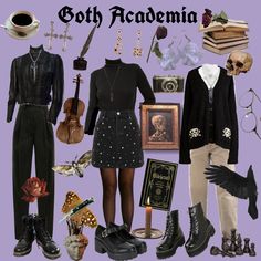 The Craft Aesthetic Outfits Sarah, Academic Witch Aesthetic, Goth Wardrobe Essentials, Witch Asthetics Outfit, Gothic Academia Outfits, Wimsey Goth Style, The Craft Aesthetic Outfits, Goth Academia Aesthetic