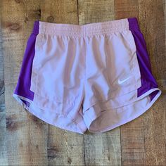 Nike Women’s Dri Fit Lavender And Purple Running Athletic Shorts Athletic Shorts Women, Nike Tempo Shorts, Gymwear Outfits, Hot Pink Shorts, Teal Shorts, Nike Pro Women, Nike Athletic Shorts, Dress Up Day