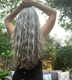 Grey Hair Long Older Women, Long Wavy Gray Hair, Older Women With Long Curly Hair, Long Wavy Grey Hair, Long Natural Grey Hair, Long Natural Gray Hair, Old Women With Long Hair, Grey Long Hair Older Women