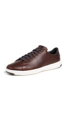 PRICES MAY VARY. Sport oxford with leather or textile uppers Textile covered foot bed for comfort and breath ability Lightweight Injection molded EVA outsole Rubber pods in heel and forefoot for traction Tennis Sneakers, Tennis Fashion, Cole Haan Men, Racquet Sports, Tennis Racquet, Red Dark, Everyday Outfit, Fashion Sneakers, Off Duty