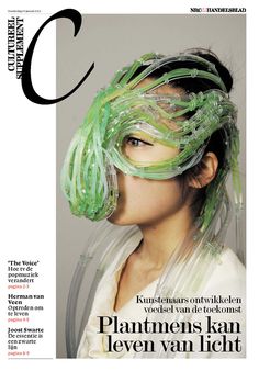 NRC Handelsblad Cultureel Supplement, 19-01-2012 photo: © NRC Handelsblad Charles Freger, Speculative Design, Face Jewellery, Survival Techniques, Fashion Mask, Masks Art, Ex Machina