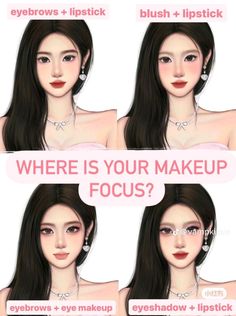 Dear Peachie Makeup, J Makeup, Asian Makeup Tutorials, Eye Makeup Techniques, Eye Makeup Pictures, Face Makeup Tips