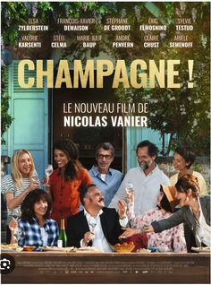 the movie champagne is shown in french and english