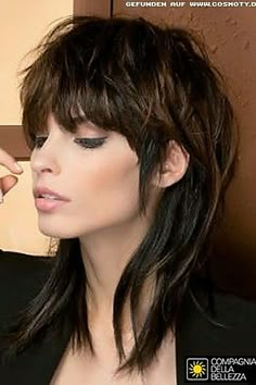 Mullet Human Wigs For Women - Snuggle up to Amazon.com - You will find everything you need there. Click to visit now! Strong Hairstyles, Ladies Hairstyles, Rocker Hair, Mullet Wig, Modern Bob, Edie Campbell, Bob Hair