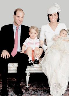 the royal family is posing for a photo